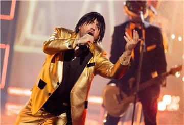 Ikke Hüftgold (bürgerlich Matthias Distel) steht hier bei «Eurovision Song Contest 2023 - Unser Lied für Liverpool» auf der Bühne. Der Sänger hat sein Karriere-Ende auf Raten angekündigt.