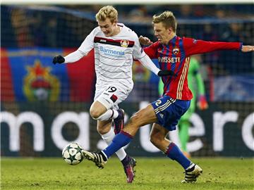 Im bitterkalten Moskau kam Bayer Leverkusen am Dienstag gegen ZSKA nicht über ein 1:1 hinaus.