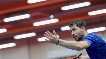 Im EM-Halbfinale: Patrick Franziska und die deutsche Tischtennis-Nationalmannschaft.