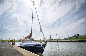Im Hafen von Dorum-Neufeld liegt die &quot;Kapitän Charles Louis W.&quot; Foto: ...
