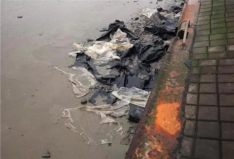 Im Hafen von Eckwardersiel sind am 13. Januar rund zweieinhalb Kubikmeter Müll ins Wasser gekippt worden. Am Folgetag gab es in der Nähe eine weitere Straftat.