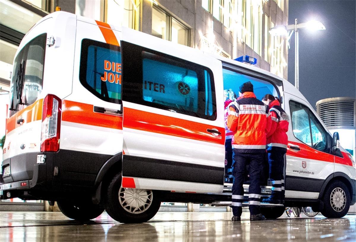 Einsatzfahrzeug der Johanniter 