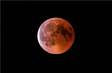 Im Juli 2018 gab es zuletzt eine Mondfinsternis mit "Blutmond".