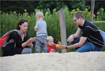 Im Landpark Lauenbrück können Familien mit Kindern die Seele baumeln lassen.
