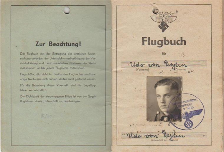 Jugendlicher dokumentiert Flugzeugabstürze im 2. Weltkrieg Das Flugbuch Udo von Deylens
