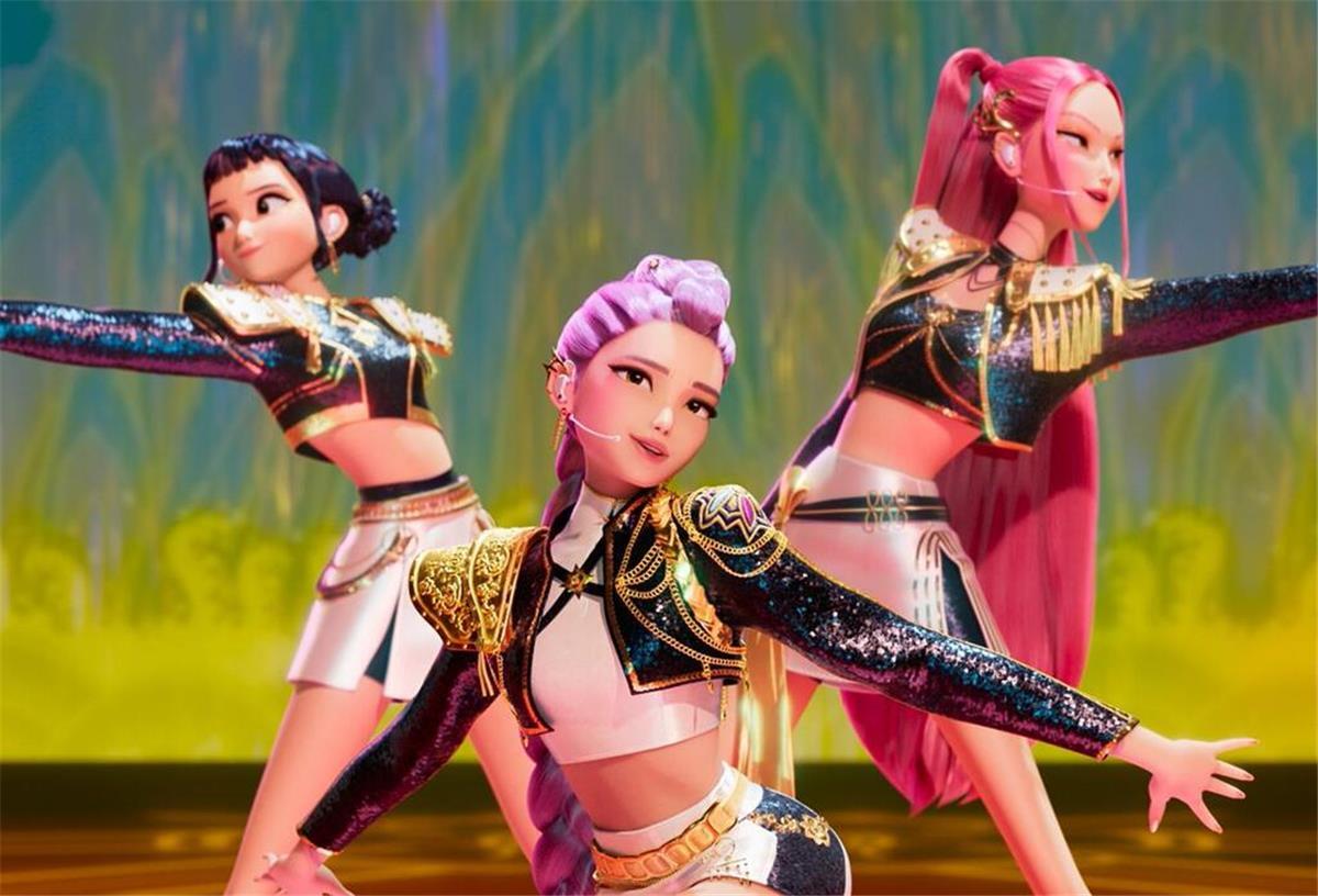 Song aus Netflix-Film ist der Sommerhit 2025 Im Netflix-Hit „KPop Demon Hunters“ geht es um die Band Huntrix - hier von links nach rechts: Zoey, Rumi und Mira.