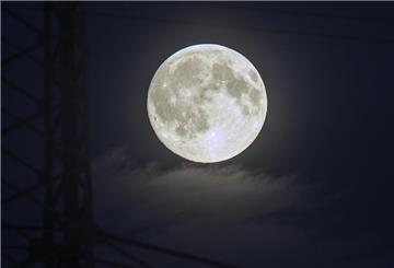 Im Oktober ist der größte Vollmond des Jahres zu sehen. 