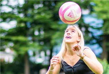 Fußballerin Cindy König.