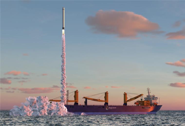 Planänderung für Bremerhavens Weltraumbahnhof! Wie es jetzt weitergehen soll Eine Rakete wird von einem Schiff ins All geschossen. Die Pläne für den Weltraumbahnhof Bremerhaven verzögern sich weiter.