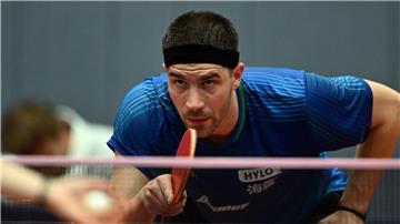 Im WM-Achtelfinale: Der deutsche Tischtennis-Profi Patrick Franziska.