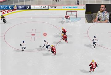 Im zweiten Spiel ging es wieder in NHL19 zur Sache.