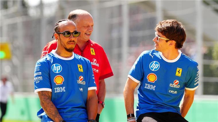 Immer wieder gibt es auch Misstöne im Ferrari-Team.