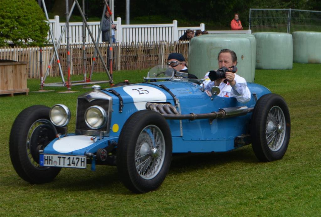 Impressionen aus Rastede: Die Vintage Race Days mit 60 Vorkriegsrennwagen.