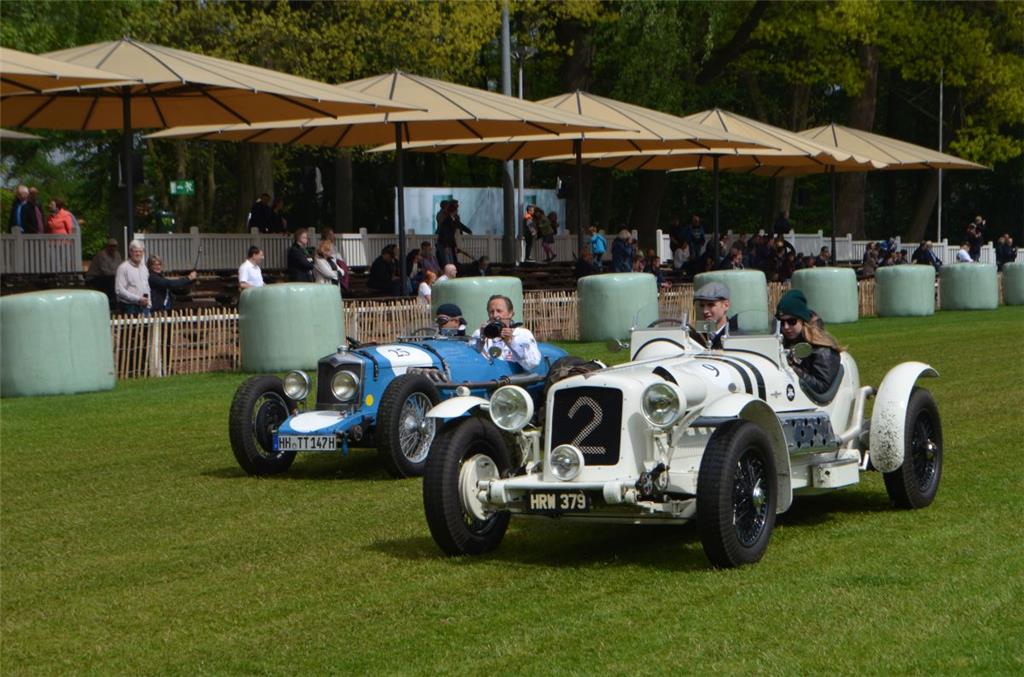 Impressionen aus Rastede: Die Vintage Race Days mit 60 Vorkriegsrennwagen.