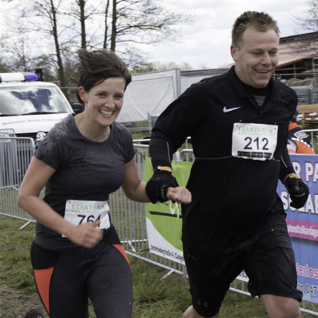 Impressionen vom Giants Run in der Wingst.