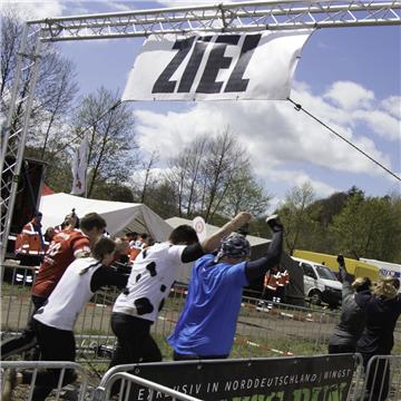 Impressionen vom Giants Run in der Wingst.