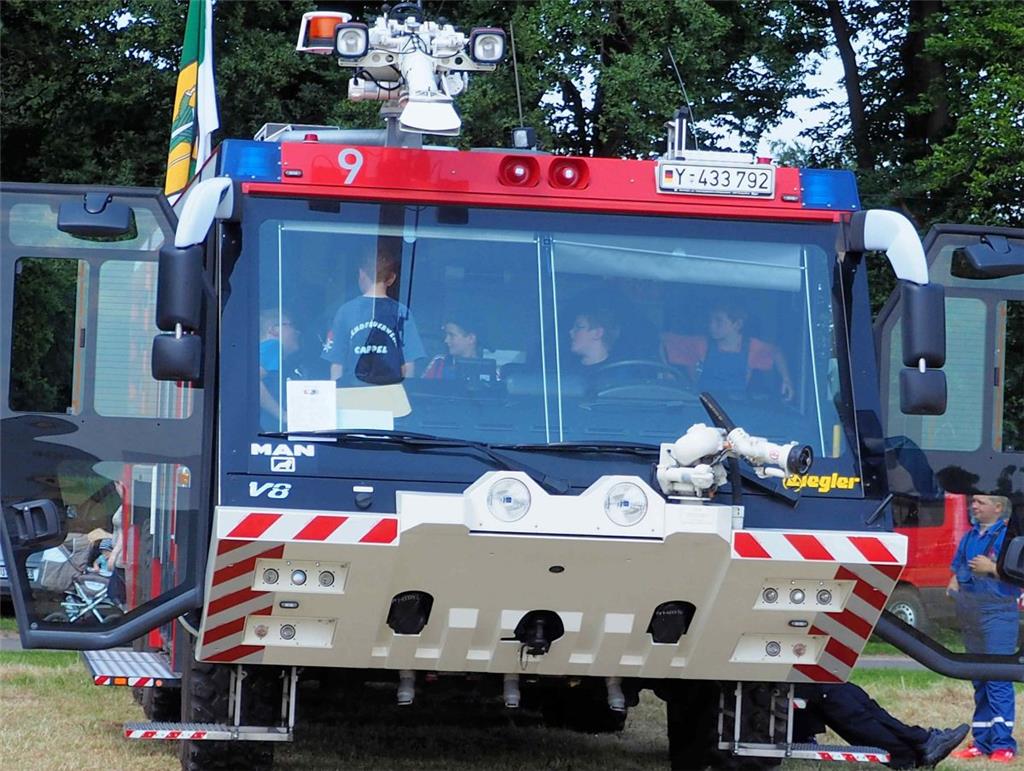 Impressionen vom Kreisjugendfeuerwehrtag in Köhlen.