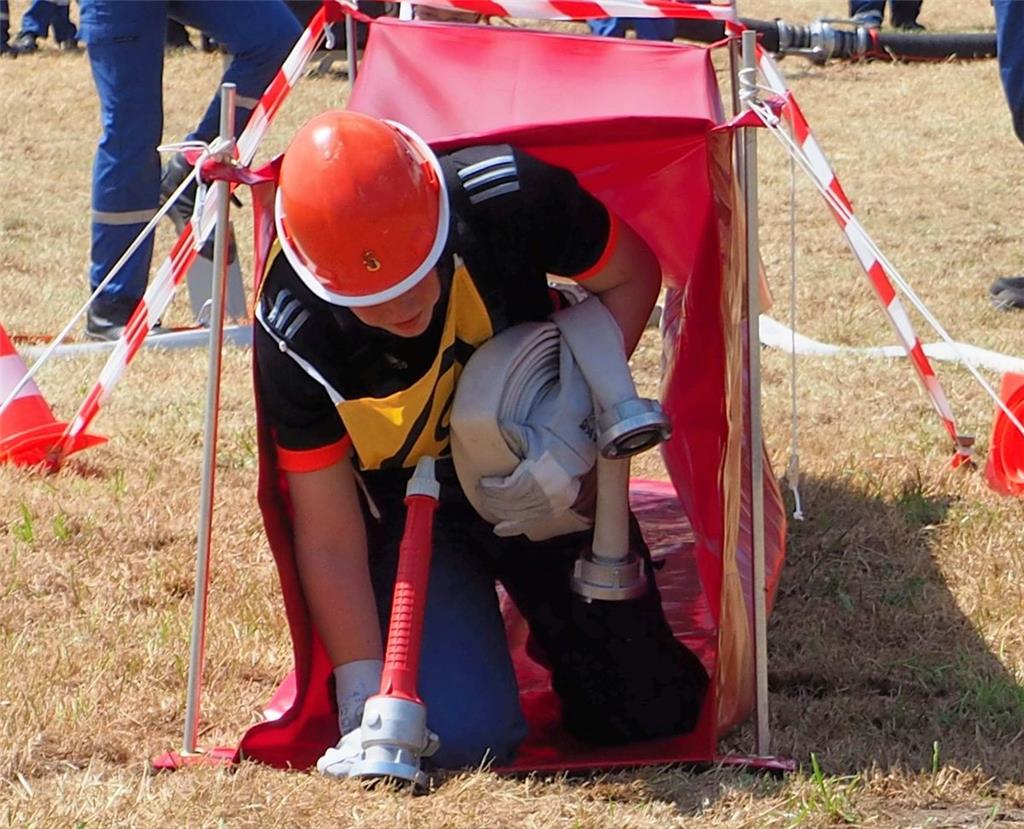 Impressionen vom Kreisjugendfeuerwehrtag in Köhlen.