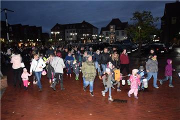 Impressionen vom Laternenlauf in Nordenham. - Foto: Nobel