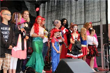 Impressionen vom Nordenhamer Stadtfestumzug 2017.