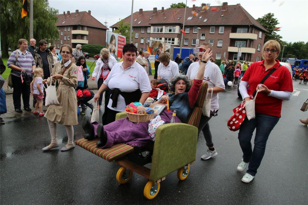 Impressionen vom Nordenhamer Stadtfestumzug 2017.