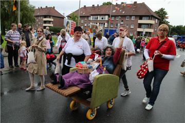 Impressionen vom Nordenhamer Stadtfestumzug 2017.