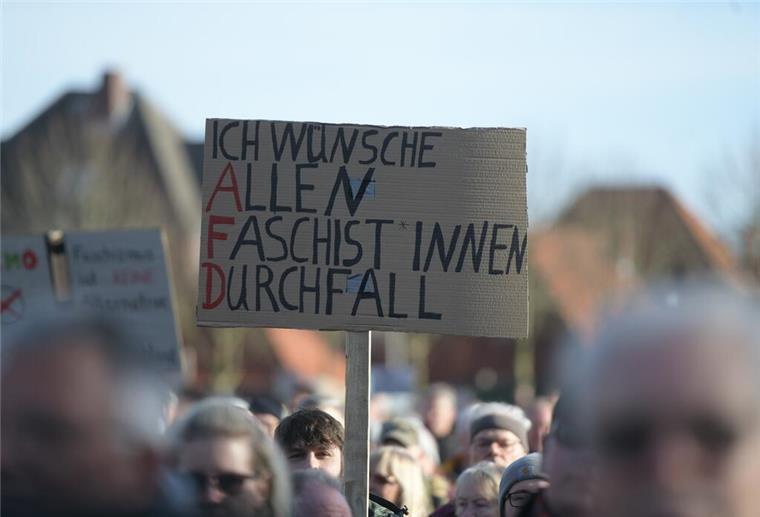 Impressionen von der Demo in Cuxhaven