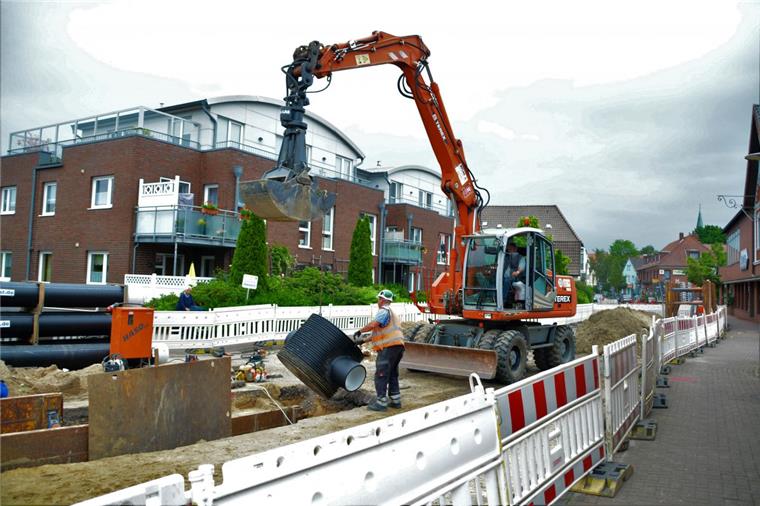 In Bad Bederkesa gibt es immer noch Probleme auf der Mattenburger Straße.