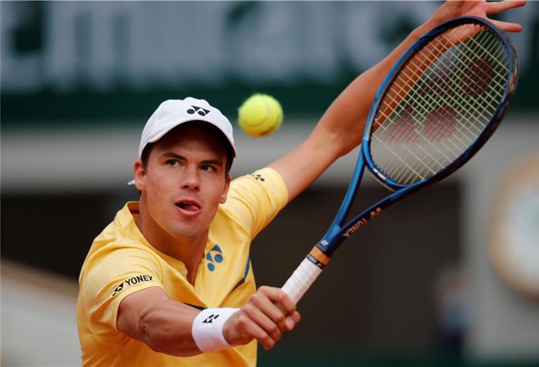 Tennis: „Coole Socke“ Altmaier sorgt weiter für Furore In Bestform: Daniel Altmaier.