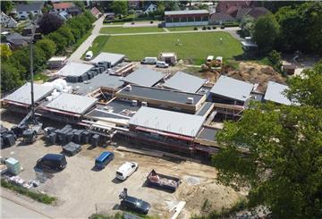 In Bexhövede wird gerade kräftig gebaut. In die neue Kita investiert die Gemeinde Loxstedt über sieben Millionen Euro.