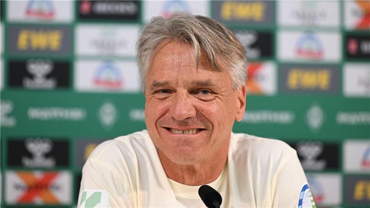 In Bremen und in der Bundesliga angekommen: Werders neuer Trainer Horst Steffen.