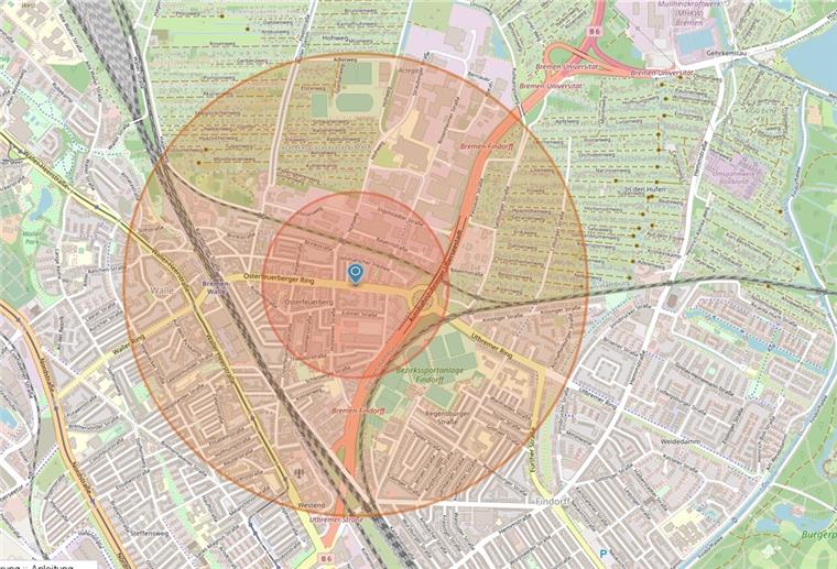 Bremen: Vermutlich Weltkriegsbombe in Walle entdeckt In Bremen-Walle wurde vermutlich eine Weltkriegsbombe entdeckt.