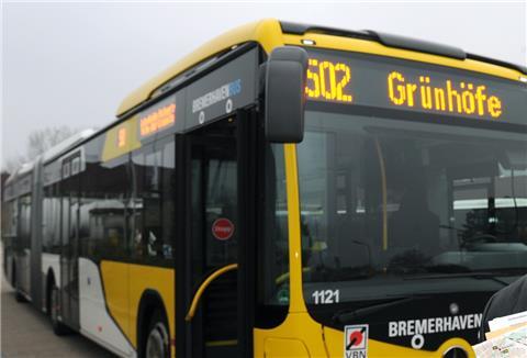 In Bremerhaven bleiben die Fahrpreise im Nahverkehr so, wie sie sind. Das ist in anderen Bundesländern nicht so.
