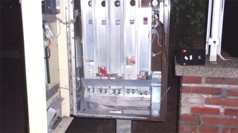 Zigarettenautomat in Bremerhaven aufgesprengt In Bremerhaven ist ein Zigarettenautomat aufgesprengt worden.