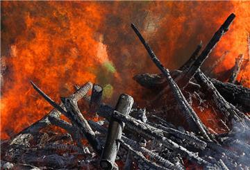 In den Bundesländern Bremen und Niedersachsen wird es wieder viele Osterfeuer geben. Für Tiere sind diese Feuer gefährlich.