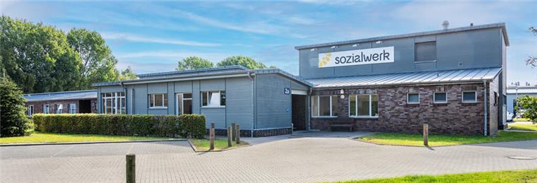 Gebäude des Sozialwerks.