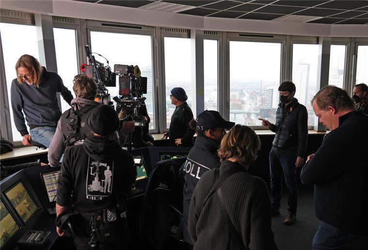 Bremerhaven-Krimi läuft bald im TV: Hafen, Hightech, Drogenschmuggel: Blick auf die Dreharbeiten