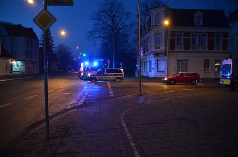 In der Eckernfeldstraße in Bremerhaven-Lehe hat es am Freitagmorgen gekracht.