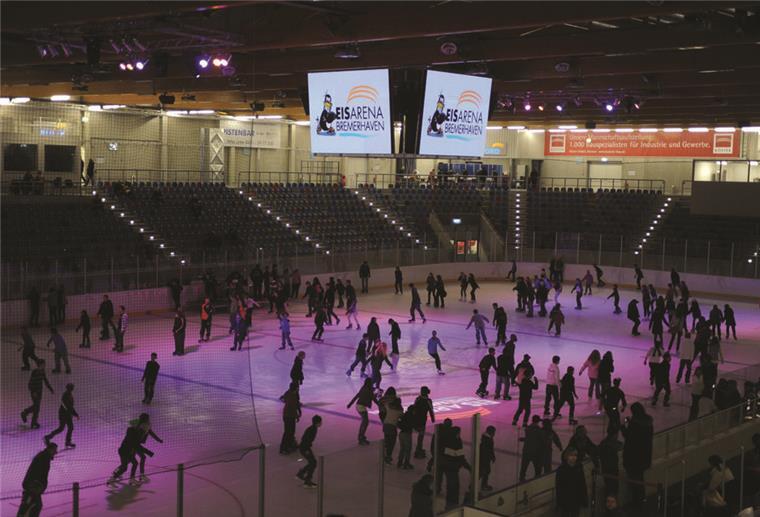 Es geht wieder auf die flotten Kufen: Eislaufsaison startet am Freitag In der Eisarena kommen wieder die Hobbyläufer auf ihre Kosten.