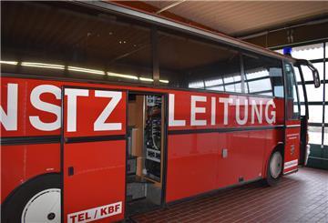 Ein Einsatzleitwagen der Kreisfeuerwehr Wesermarsch.