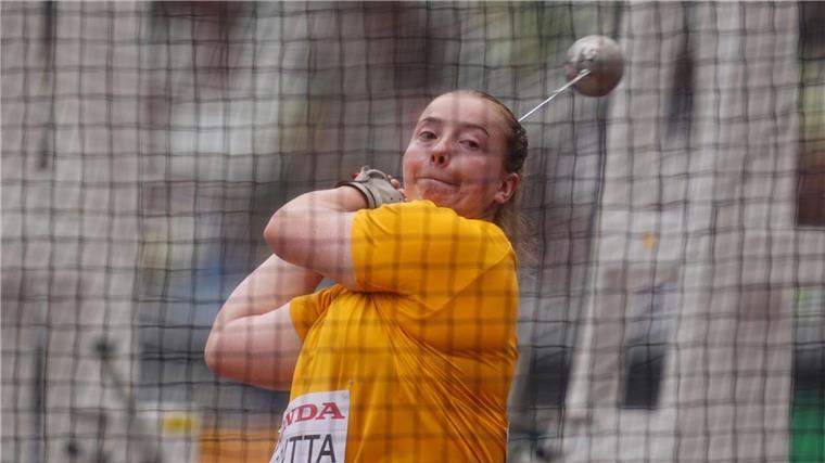 In der Qualifikation ausgeschieden: Hammerwerferin Samantha Borutta.