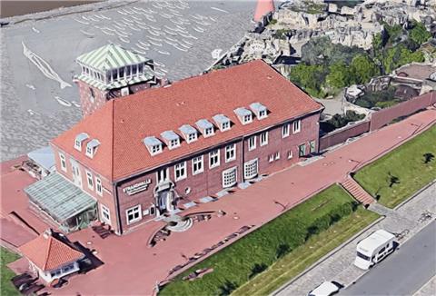 In der Strandhalle hat es gebrannt.