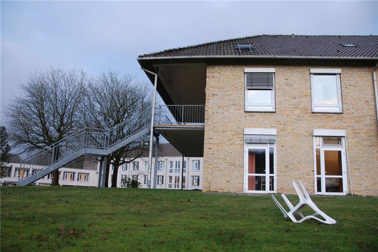 Hospiz in Geestland: Baubeginn verzögert sich In diesem Gebäudeteil der Ameos Seepark Klinik Geestland soll das Hospiz entstehen. Eröffnung ist voraussichtlich 2021.