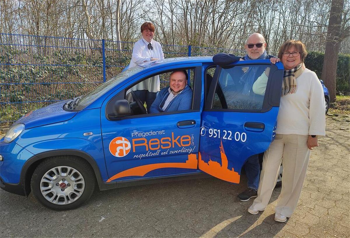 30 Jahre Dienst am Menschen Pflegedienst Dirk Reske, Jasmin Reske, Nils-Fabian Reske, Dirk und Andrea Reske