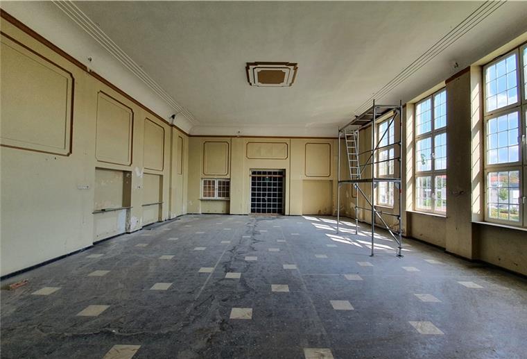 Mietvertrag für Ärztezentrum in Nordholz In diesen Raum im Erdgeschoss des Versorgungszentrums könnte ein Sanitätshaus einziehen.