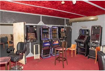 Spielautomaten in einer Gaststätte