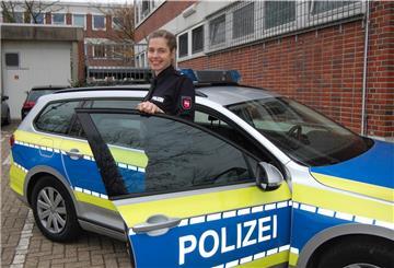 In Einsatz für die Prävention: Swantje Eisenhauer ist dafür jetzt hauptverantwortlich beim Polizeikommissariat Brake zuständig.