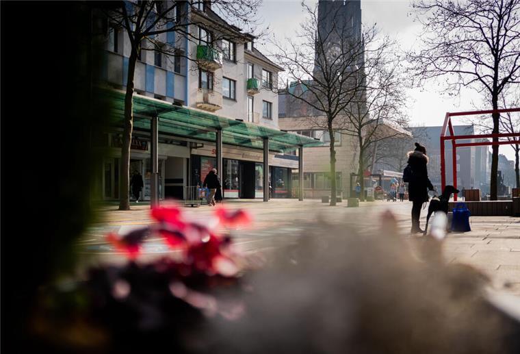 Bremerhavener Fußgängerzone in der Innenstadt