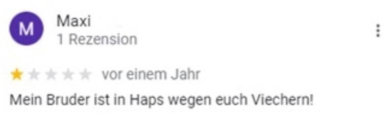 In Habs bedeutet so viel, wie eine Haftstrafe antreten.