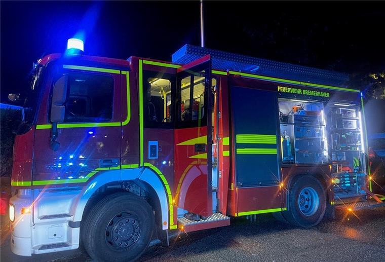 Bremerhavener Feuerwehr im Einsatz